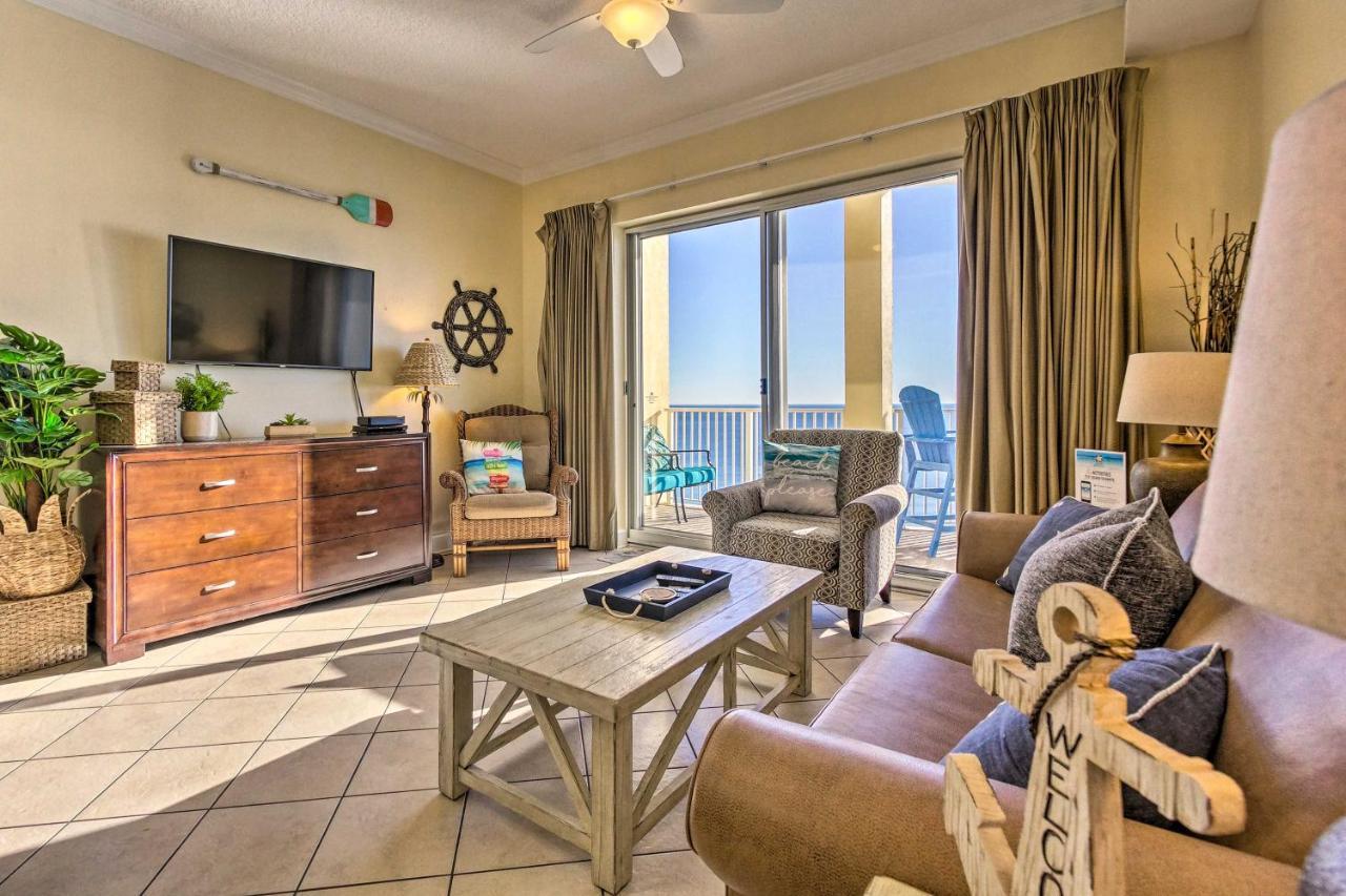 Beachfront Condo With Resort Amenities And Ocean Views Panama City Beach Exterior photo